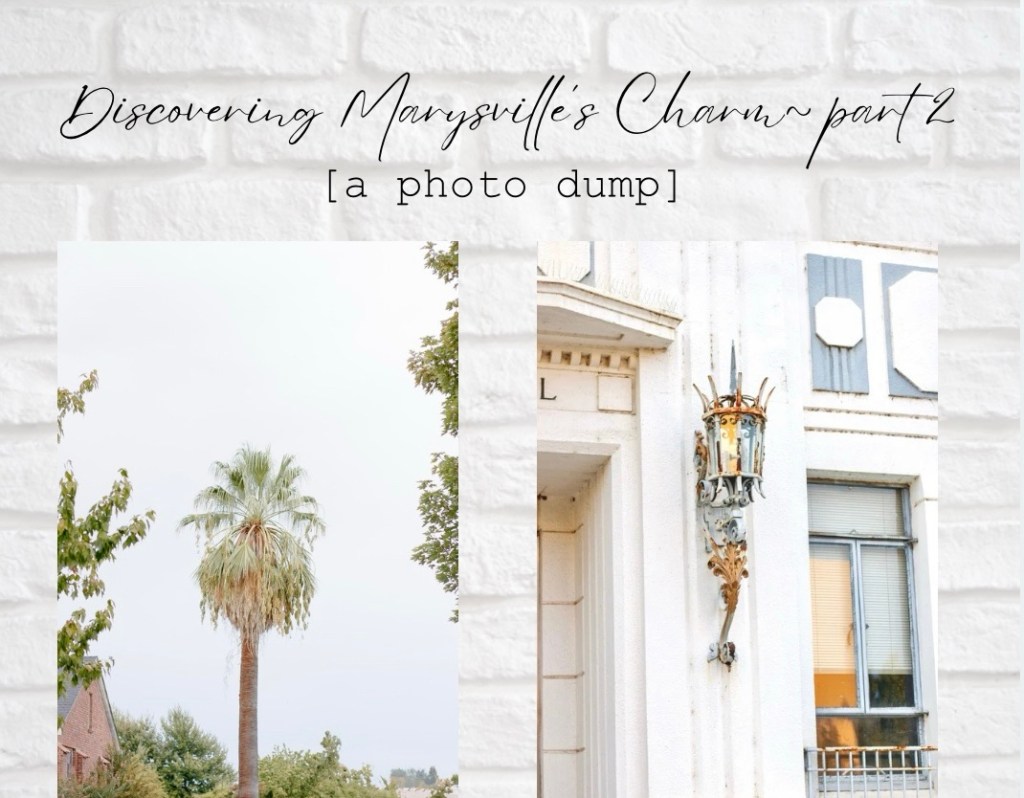 Discovering Marysville’s Charm ~ part 2 [a photo&nbsp;dump]