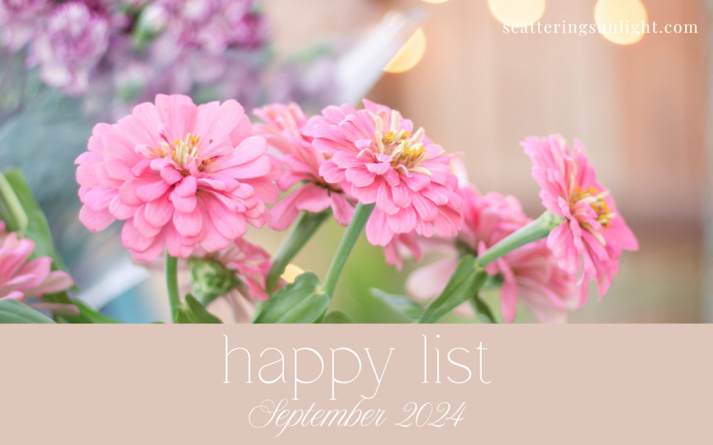 happy list {5}