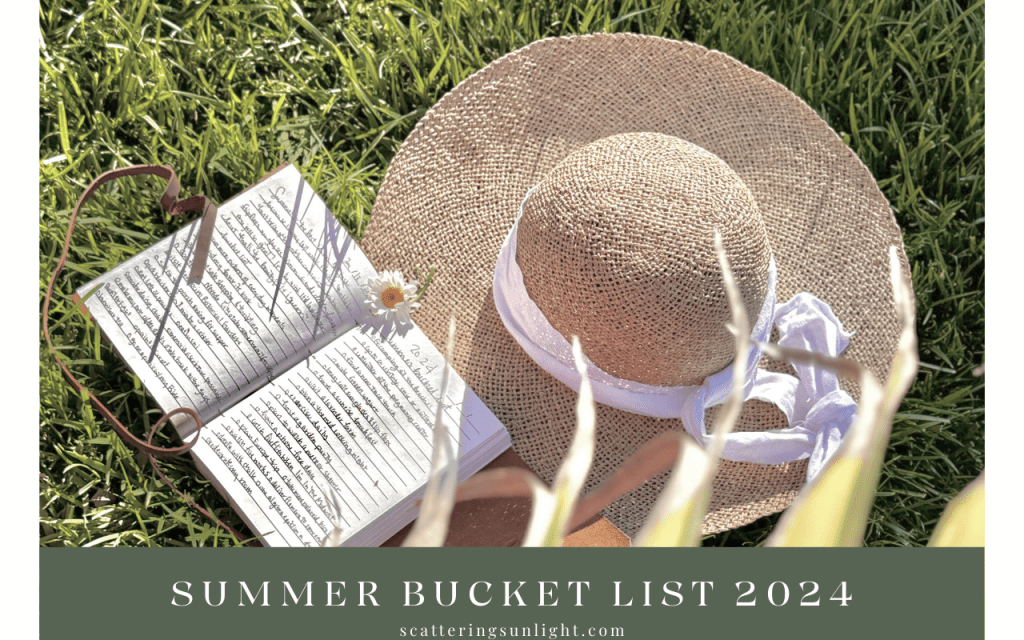 summer bucket list.&nbsp;2024