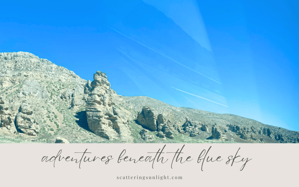 adventures beneath the blue&nbsp;sky