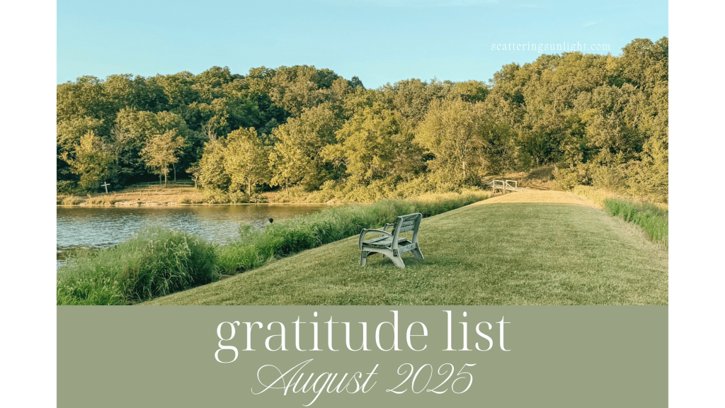gratitude list  {1}