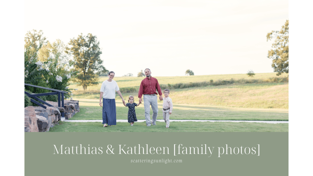 Matthias & Kathleen [family&nbsp;photos]