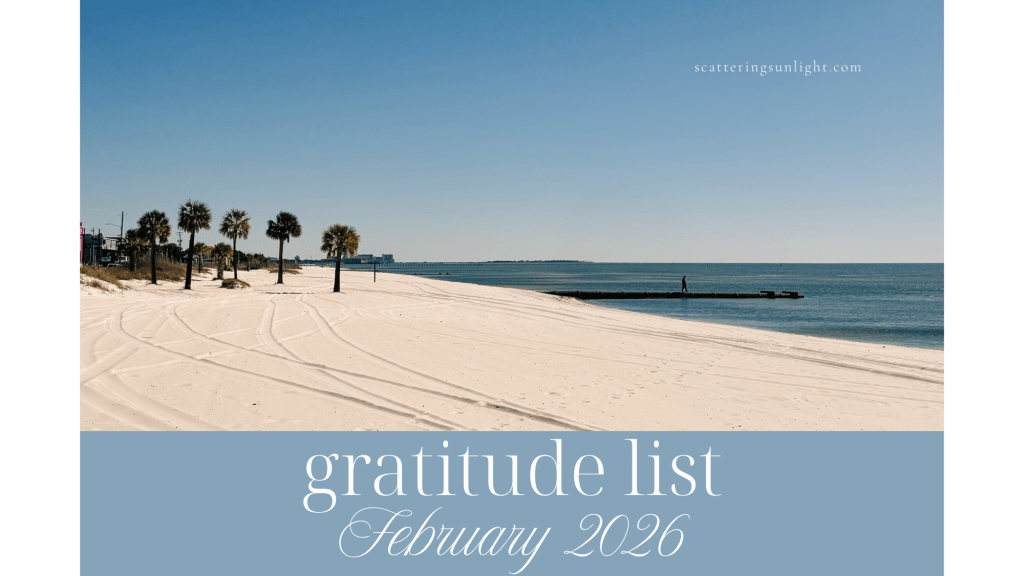 gratitude list {7}