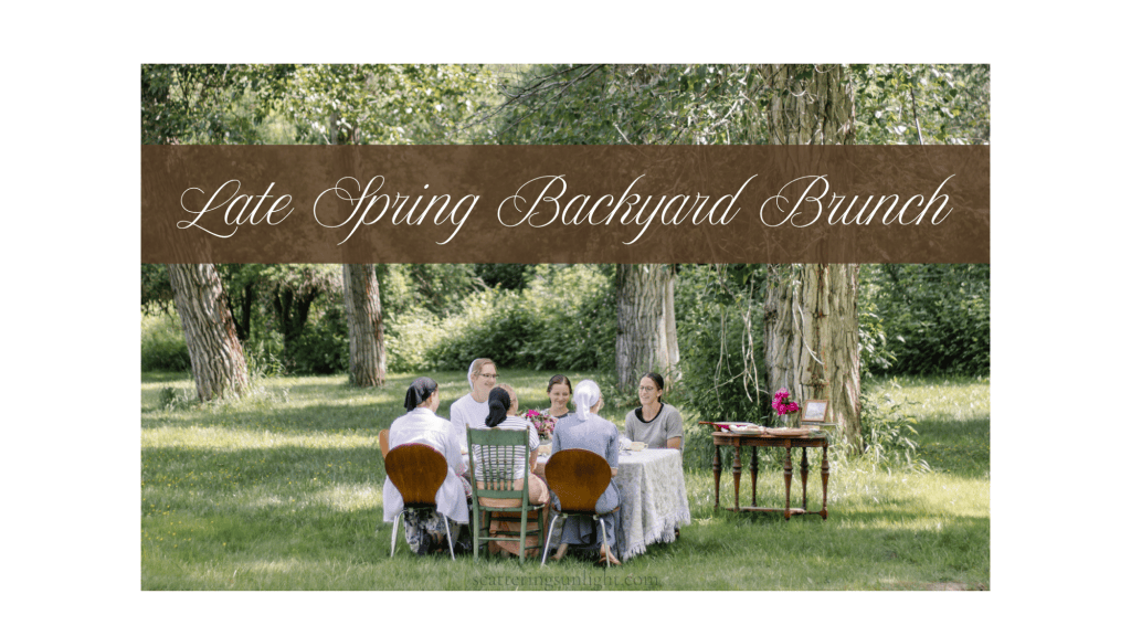 Late Spring Backyard&nbsp;Brunch